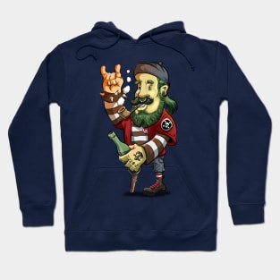 Hipster Pirate Hoodie
